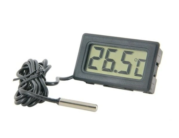 مقياس حرارة مائي إلكتروني / LCD Electronic Fish Tank Water Detector Thermomet