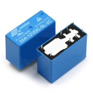 ريليه 12فولت 5امبير 8 بين / RELAY 12v 5A 8pin SONGLE SMI-12VDC-SL-2C