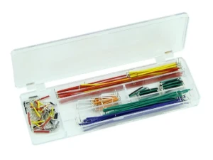 اسلاك شكل U للبريد بورد / breadboard jumper 140pcs