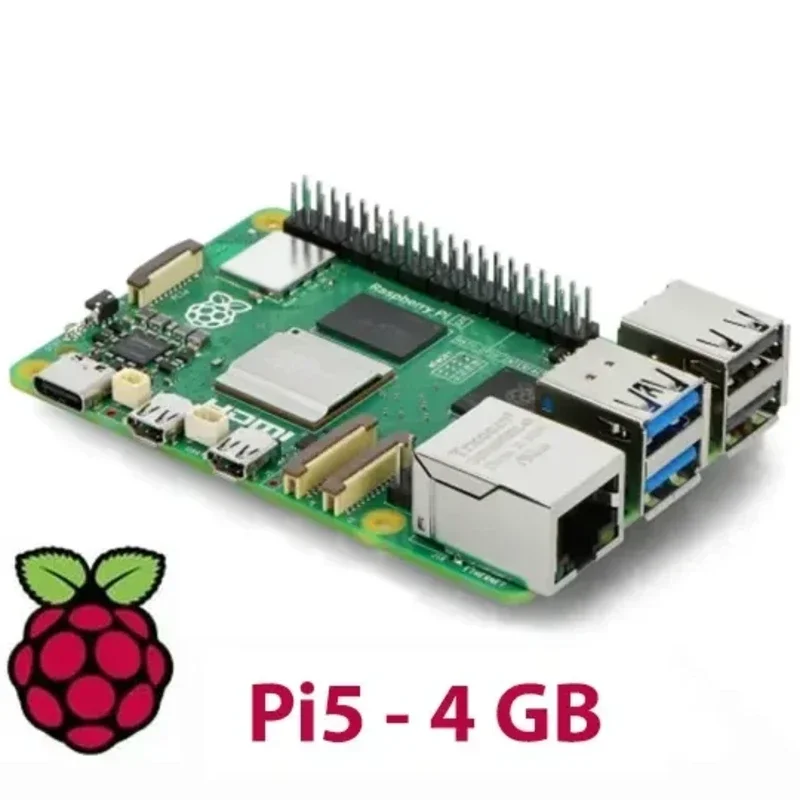 راسبيري باي 5 مع رام 4 جيجابايت / Raspberry Pi 5 4GB RAM